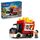 LEGO City Pommes-Truck - Spielzeug Fahrzeug Modellbau mit abnehmbarem Verkaufsbereich, 2 Minifiguren und Zubehör - Geburtstagsgeschenk für Jungen ab 5 Jahren - 60488