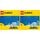 LEGO 11025 Classic Blaue Bauplatte, quadratische Grundplatte mit 32x32 Noppen als Basis für Konstruktionen und für weitere Sets, Konstruktionsspielzeug für Kinder (Packung mit 2)