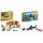 LEGO 31129 Creator Majestätischer Tiger, Panda oder Fisch & 31088 Creator Bewohner der Tiefsee, Spielzeug mit Meerestieren Figuren: Hai, Krabbe, Tintenfisch und Seeteufel, Set für Kinder ab 7 Jahre