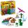 LEGO Classic Kreative Dinosaurier, Bauset mit Modellen und Tierfiguren aus Steinen, fantasievolles Spielerlebnis, Geschenk für Jungen und Mädchen ab 5 Jahren, inklusive T.Rex und Triceratops 11041