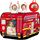 Britik Pop up Spielhaus Kinderzelt Spielzeug Faltbares Kinderspielhaus Zelt Indoor Outdoor Garten Spielzelt Geschenke für 3-8 Jahre Kinder Baby Mädchen Junge Geburtstag Geschenkideen