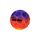 Waboba Moon Ball – am Höchsten Springender Gummiball – Patentiertes Original-Design – Ballkrater Erzeugen beim Aufprall EIN knallendes Geräusch – Leicht Greifbar – Flummies für Kinder - Sunset - 65mm