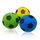 alldoro 68701 Schaumstoffball 3er Set, Ø 20 cm, weiches Softball-Trio, für Kinder ab 0 Jahren, leise & leicht, Indoor & Outdoor, Grün/Gelb/Blau