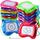 Piucrty Mitgebsel Kindergeburtstag Mini Maltafel Zaubertafel Schlüsselanhänger Kinder 12Pcs Nützliche Gastgeschenke Kleinigkeiten Give Aways Tombola Preise Pinata Füllung Party Beschäftigung