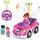 Pup Go Kleinkind RC Cartoon Rennwagen für Jungen 18 Monate Nikolausgeschenk für Mädchen, 2 austauschbare Puppen mit Musik und Lichtern, das Erste Ferngesteuerte Auto