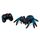 TERRA by Battat - Blaue Vogelspinne - Ferngesteuerte Spinne für Kinder - RC Tarantula mit LED-Augen - Realistisches Tier und bewegliche Beine - Schnelle Bewegung & 360 Spin - 6 Jahre +
