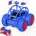 ifollower Direktladung Ferngesteuertes Auto, 15km/h 4WD Amphibienfahrzeug Stunt Auto, 2.4GHZ 360° Drehung Buntem LED-Licht Monstertruck Offroad Spielzeug, Geschenke für Kinder ab 3 Jahre