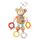 Fehn Activity-Spieltier Teddy – Baby Motorikspielzeug für Kinderwagen, Kinderbett und Babyschale zum Beißen, Greifen und Geräusche erzeugen – Beißring Spielzeug für Babys und Kinder ab 0+ Monaten