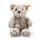 Steiff Soft Cuddly Friends Honey Teddybär hellgrau 18 cm, Teddy aus flauschigem Plüsch, Grau