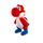 Simba Toys – Super Mario Yoshi Plüschfigur Rot ca 20 cm – weich und farbenfroh – schön zum Kuscheln und Spielen – geeignet ab den ersten Lebensmonaten – passendes Geschenk für Kids und Mario‑Fans