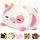 Mewaii Erdbeerkuh Plüschkissen 40CM Weiches Kawaii Kuscheltier für Kinder,Niedliches Erdbeerkuh Plüschtier,Perfektes Kuschelkissen und Geschenk