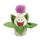 Plüschfigur Pflanze Aloe Vera Willibald 18cm grün aus nachhaltiger Herstellung