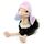Uni-Toys - Strauß mit wendbarer Haube - Boy/Girl - Baby-Shower-Party Geschenk - 28 cm (Höhe) - Plüschtier, Kuscheltier