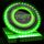 TOSY Flying Disc – 36 einfarbige LEDs, hell, Smart-Modi, Ostergeschenk, Outdoor-Spielzeug für Kinder & Erwachsene, Auto-Aufleuchten, wiederaufladbar, wasserdicht, 175 g