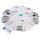 Medi Partners Kirschkernkissen Mikrowelle für Babys 180g rund 15cm Körnerkissen Wärmekissen 100% Baumwolle Öko Natur - Kirschkernkissen Wärme + Kältetherapie Massagetherapie (Teddybär)