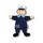 Sterntaler 3622145 Kinder-Handpuppe Polizist, Ideal für Puppentheater und Rollenspiele, 26 x 21 x 7 cm, Mehrfarbig