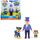 PAW PATROL Hero Pups – Actionfiguren-Set mit 1 Chase Hundefigur, 1 Chaos-Kätzchen Figur und 1 Bürgermeister Besserwisser Figur, Spielzeug geeignet für Kinder ab 3 Jahren