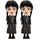 Jada Toys Wednesday Figur - 1 von 4 Sammelfiguren aus Metall (2 Wednesday Addams Varianten, Thing oder Enid) für Fans und Sammler ab 8 Jahren, zufällige Auswahl, 6,5 cm - 1 Stück - Sortiert