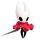 DEXSHUN Hollow Figur Anime Spiel Action Figuren Modell mit Zubehör PVC Anime Statue Desktop Decoration Sammlerstück 10cm (Rot)