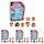 Just Play Disney Doorables Pixel Perfect Multi Peek, 3,8 cm große Sammelfiguren, eine Überraschung hinter jeder Tür, Kinderspielzeug ab 5 Jahren (Packung mit 4)