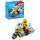 PLAYMOBIL City Life 71205 Notarzt-Motorrad mit Blinklicht, Spielzeug für Kinder ab 4 Jahren