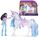 Unicorn Academy Layla und Einhorn Glacier Set - ca. 12 cm große Originalfiguren zur beliebten Netflix Serie mit Zwei Accessoires und Haarbürste für fantasievolles Rollenspiel, für Kinder ab 4 Jahren
