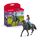 SCHLEICH Horse Club | Lisa & Storm 42541 | bewegliche Mädchenfigur mit Pferd, Sattel, & Zubehör | Geschenk für Mädchen und Jungen | Pferde Spielzeug ab 5 Jahren | 10 Teile | exklusiv bei Amazon