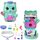 Polly Pocket Puppen und Spielset, Matrosenkatze-Schatulle, Spielzeug für unterwegs mit 1 kleinen Puppe, Kätzchen, Zubehör für Styling und Essen, JCR37