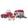 SCHLEICH 42535 Abenteuer mit Auto und Pferdeanhänger, für Kinder ab 5-12 Jahren, Horse Club - Spielset