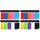 Mlikero 1000 Stück Kartenhüllen, 10 Farben Karten Hüllen Sleeves, Sammelkarten Hüllen Perfekte passend für MTG, Sammelkarten,Sportkarten, 66 x 91 mm (Packung mit 2)