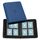 TCGUARD Toploader Sammelkarten Album für 112 Toploader, 4 Fächer Toploader Binder mit Hüllen für 3"x4" Rigid Toploader Card, Trading Card Binder für TCG, MTG-Karten, Kartensammelalben(Blau)