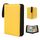Kardition Sammelkarten Album - 440 Pockets PU Leather Trading Card Album, 4 Pockets Scrapbook for Cards with 55 Sleeves Binder Sheets for MTG Sports Card Collectors (Gelb)