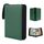 Kardition Sammelkarten Album - 440 Pockets PU Leather Trading Card Album, 4 Pockets Scrapbook for Cards with 55 Sleeves Binder Sheets for MTG Sports Card Collectors (Grün)