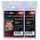 Ultra Pro Standard Regular Soft 200 Stück Penny Kartenfolien Kartenhüllen Sleeves - für Sammelkarten wie Pokemon Magic Sportkarten- Standardgröße, transparent