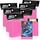 Pinke Kartenhüllen für MTG, 300 Stück Standard Kartenhüllen für Trading Card Sportkarten Baseballkarten TCG Magic(66x91mm), erschwinglich, stabil und gut mischbar