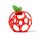 Bright Starts Oball Easy Grasp Apfel Beiring Spielzeug, Hold My Own Collection, BPA-frei, Unisex, Neugeborene und lter