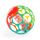 Bright Starts Oball, Regenmacher, Flexibler, leicht greifbarer Ball, zum Schütteln, Greifen und Beißen, ab 3 Monaten