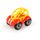 Bright Starts, Oball, Spielzeugauto mit Rassel, Gelb-rot