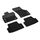 Volkswagen 5GV061550 041 Allwetterfußmatten vorne und hinten GTI Wabendesign, Set of 4, schwarz, aus Gummi