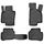 WALSER XTR Gummi Fussmatten Auto für VW Passat 2005-2010, Passat Variant 2005-2011, 100% passgenaue Auto Fußmatten, robuste Universal Fußmatte Auto, Gummimatten Auto, Auto Fussmatten Gummi