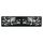 Cartrend 70189 Kennzeichenhalter schwarz, 2 Stück