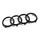 Audi 82A071801 Zeichen Kühlergrill Ringe Black Edition Emblem Blackline Logo schwarz