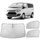 ZATOOTO Frontscheibe Sonnenschutz für Ford Transit Custom, Windschutzscheibe Sonnenschutz Innen Faltbar, Thermomatten Magnetisch, Verdickte, blockiert 99% UV-Strahlen, 3er Set