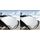 BEEWAY Auto Frontscheibenabdeckung, Ultra-Dick und Ganzjährig Auto Windschutzscheiben Abdeckung Sonnenblende Wintergegen Schnee EIS Frost Sonne UV Staub Wasserbeständig(140 x 90cm) (Packung mit 2)
