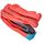 Kerbl Works Abschleppschlinge, Abschleppseil, Abschleppgurt, rot, 4m, 4cm, 35 Tonnen, Polyester, Warnfähnchen, Transporttasche