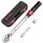 VANPO Drehmomentschlüssel 1/2 Zoll, 20-220NM Drehmomentschlüssel Auto & Motorrad Set mit 125mm Verlängerungsstange, 1/2"-3/8" Adapter, 72 T Drehmoment-Schlüssel für Auto Reifenwechsel, LKW, NKW