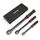 AEROFORCE Drehmomentschlüssel 1/4" & 3/8" & 1/2", 3 teilig Drehmomentschlüssel Set 5-25Nm, 10-60Nm, 20-220Nm, ±3% Fehlergenauigkeit mit 72 Zähne Wende Ratschenkopf für Fahrrad, Auto, Motorrad