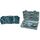 Brüder Mannesmann M29085 Premium Universal und Haushalts-Werkzeugkoffer, Blau, 89-tlg & M29166 130-tlg. Steckschlüssel- und Bitsatz