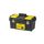 STANLEY Werkzeugbox Werkzeugkoffer leer Werkzeugkasten (19", 49x26x25cm, herausnehmbare Ablage, Box mit zwei Organizern für Werkzeuge, robuster Koffer mit Metallschließen, inkl. Griff) 1-92-066