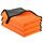 URAQT Mikrofasertücher Auto,3 PCS 400GSM Mikrofasertücher Multifunktionales Motorrad Fusselfreie Handtuch,Reinigungstuch Microfasertuch für Auto Haushalt Küche Fenster Orange Grau- 60x40CM